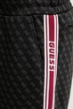 Guess spodnie dresowe PRIMO czarny Z5BB19.K2042