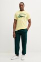 Памучен спортен панталон EA7 Emporio Armani AF13512.7M000906 зелен AW25