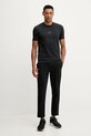 Hlače za vadbo EA7 Emporio Armani AF13534.7M000592 črna AW25