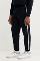 EA7 Emporio Armani spodnie dresowe bawełniane granatowy AF13512.7M001756