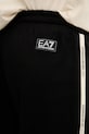 EA7 Emporio Armani spodnie dresowe bawełniane czarny AF13512.7M001756