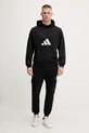 adidas spodnie dresowe Feelcozy JE3865 czarny AW25