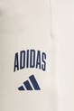 adidas spodnie dresowe Collegiate beżowy JM9177