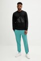 adidas spodnie dresowe Essentials JX0711 turkusowy AW25