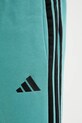 adidas spodnie dresowe Essentials turkusowy JX0711