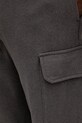 Панталон с вълна Armani Exchange кафяв XM001214.AF16644