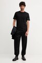 Armani Exchange spodnie dresowe XM001356.AF16259 czarny AW25
