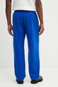 Odzież American Vintage spodnie dresowe bawełniane MPLI05B niebieski