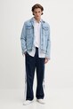 adidas Originals pantaloni de trening Adibreak Tp JY1300 bleumarin AW25