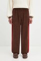 adidas Originals cotton joggers Cord Pant JX3108 brown AW25