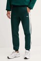 Puma pantaloni de trening tricotaj verde 629588