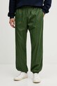 Lacoste spodnie dresowe tkanina zielony XH8908