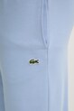 Bavlněné tepláky Lacoste modrá XH9833