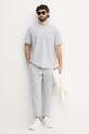 Lacoste sweatpants cotton men's XH9833 gray SS26