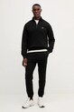 Lacoste spodnie dresowe bawełniane XH9833 czarny AW25