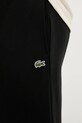 Lacoste spodnie dresowe bawełniane czarny XH9833