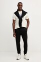 Lacoste spodnie dresowe bawełniane XH9833 czarny