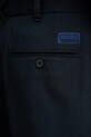 Kenzo spodnie wełniane FE65PA2149GE granatowy