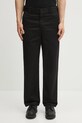 Carhartt WIP spodnie Craft tkanina czarny I035652.8902
