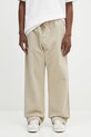Carhartt WIP spodnie Floyde z elastanem beżowy I033585.G1GD