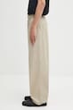 Βαμβακερό παντελόνι Carhartt WIP Evan I035563.G1GD μπεζ AW25