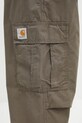 Carhartt WIP spodnie bawełniane Cole Cargo zielony I035565.2ZZGD