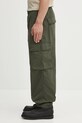 Carhartt WIP spodnie bawełniane Kade Cargo I035564.2ZXGD zielony AW25