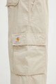 Carhartt WIP spodnie bawełniane Kade Cargo beżowy I035564.G1GD