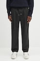 Vlnené nohavice Drôle de Monsieur Le Pantalon Cropped Flanelle vlna sivá H.BP167.WV008