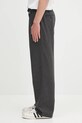 Vlnené nohavice Drôle de Monsieur Le Pantalon ...lastiquE Flanelle H.BP191.WV008 sivá AW25