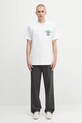 Vlnené nohavice Drôle de Monsieur Le Pantalon ...lastiquE Flanelle H.BP191.WV008 sivá