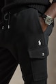 Polo Ralph Lauren spodnie dresowe czarny 710980340