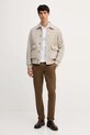 Polo Ralph Lauren spodnie 710704176 brązowy AW25