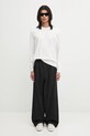 Y-3 spodnie z wełną Refined Wool JX7275