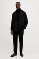 Панталон с вълна Armani Exchange XM001207.AF16678 черен AW25