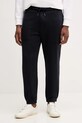Armani Exchange spodnie dresowe bawełniane bawełna granatowy XM001419.AF16434