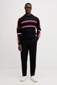 Vlnené nohavice Armani Exchange XM001856.AF16644 tmavomodrá AW25
