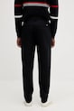 Odzież Armani Exchange spodnie wełniane XM001856.AF16644 granatowy