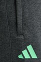 Βαμβακερό παντελόνι adidas x Mercedes γκρί JX8777