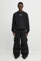 Heliot Emil pantaloni in cotone PREAW25.M.10.160.BLK01.
