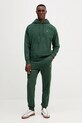 Хлопковые спортивные штаны Calvin Klein Jeans LV04RD241G зелёный AW25