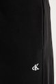 Βαμβακερό παντελόνι Calvin Klein Jeans μαύρο LV04RD241G
