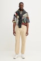 Desigual pantaloni BRISTOL 25WMPW03 bej AW25