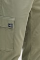Calvin Klein Jeans Pantaloni cargo da uomo in cotone con elastan verde LV04RD608G