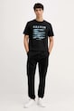 Calvin Klein Jeans spodnie LV04RD608G czarny NC25