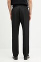 Odzież MM6 Maison Margiela spodnie z wełną SH2KA0042.M35612.900 czarny