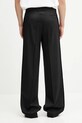 Odzież MM6 Maison Margiela spodnie z wełną SH0KA0047.S47848.900 czarny