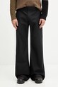 MM6 Maison Margiela pantaloni tessuto nero SH0KA0054.M35433.900