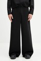 Хлопковые спортивные штаны MM6 Maison Margiela x MM6 Wardro хлопок чёрный SH0KA0057.M25025.900