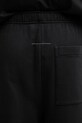 MM6 Maison Margiela spodnie dresowe bawełniane x MM6 Wardro czarny SH0KA0057.M25025.900